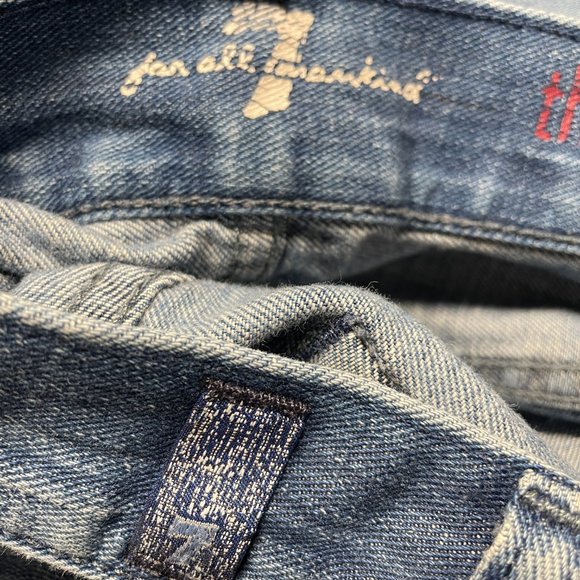 7 for all mankind The Straight in Phenomenon Men's Size 31 Blue jeans - Picture 12 of 12